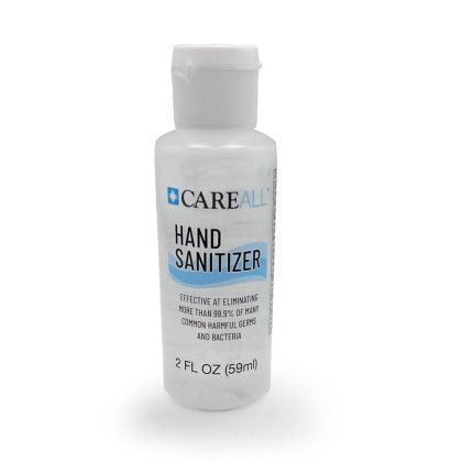 2 oz Hand Sanitizer Bottle - No Imprint