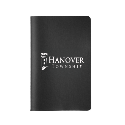 Custom EcoFruit Stitch-Bound Journal with Recycled Paper - Black Custom EcoFruit Stitch-Bound Journal with Recycled Paper - Black