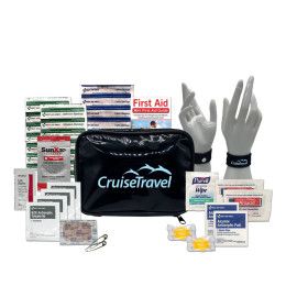 Custom Set Sail Travel & First Aid Kit - Black Custom Set Sail Travel & First Aid Kit - Black