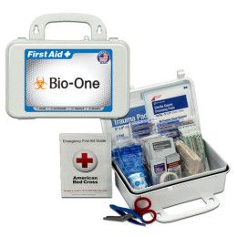 Custom 10 Person OSHA Plastic First Aid Kit | Logo First Aid Kits Custom 10 Person OSHA Plastic First Aid Kit | Logo First Aid Kits