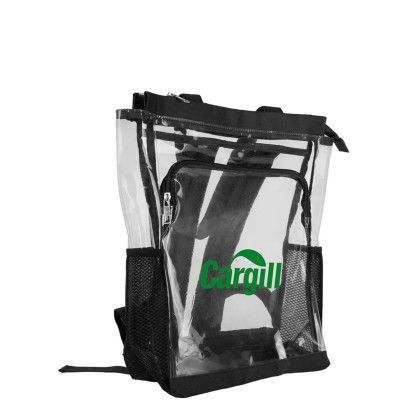 Custom LuxeGuard EVA Backpack - Black Side View 