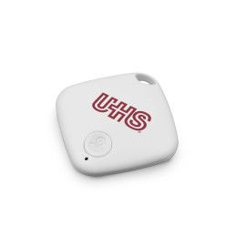 Custom PinPoint Smart Square Tag - White 