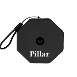 Custom MiniBright Foldable Lantern - Black Front View Custom MiniBright Foldable Lantern - Black Front View