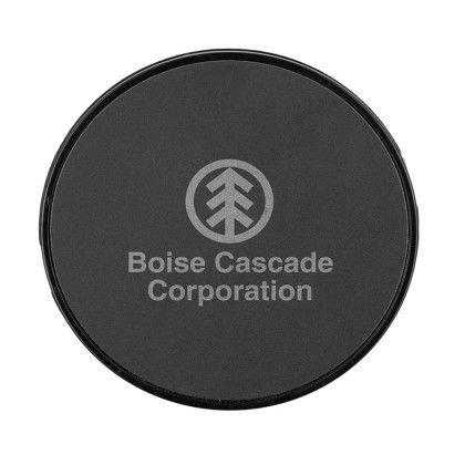 Custom ChargeFlex 4-in-1 Retractable Cable - Black Front View Custom ChargeFlex 4-in-1 Retractable Cable - Black Front View