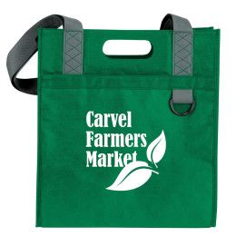 Dual Carry Tote Promotional All-Purpose Tote Bags - Green