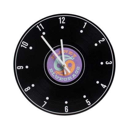 Custom Recycled Vinyl Record Clock Custom Recycled Vinyl Record Clock
