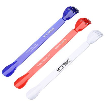 Custom Helping Hand Back Scratcher with Shoe Horn - All Colors 