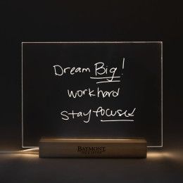 Custom Enlighten Light Up Message Board- Life style view