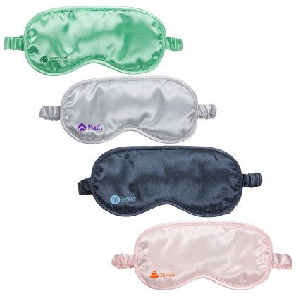 Custom Bouquet Scented Satin Sleep Mask - All Colors 