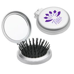 Custom Travel Disk Brush & Mirror Custom Travel Disk Brush & Mirror