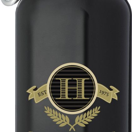 Custom The Lil Shorty Sports Bottle - Black