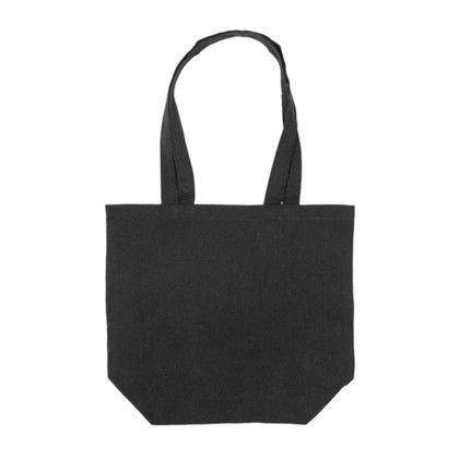 Custom AllDay Eco Tote - Black Back View Custom AllDay Eco Tote - Black Back View