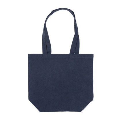 Custom AllDay Eco Tote - Navy Back View Custom AllDay Eco Tote - Navy Back View