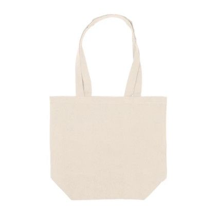 Custom AllDay Eco Tote - Natural Back View Custom AllDay Eco Tote - Natural Back View