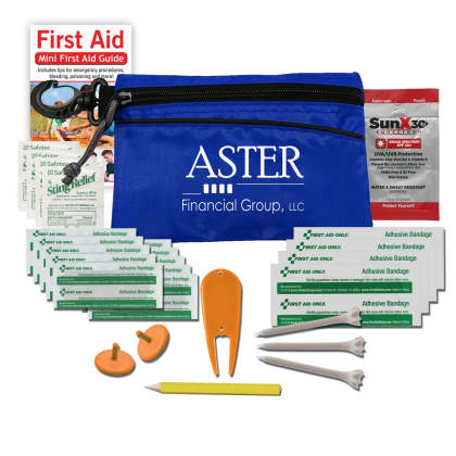 Custom Golf Kit DLX - Blue Custom Golf Kit DLX - Blue