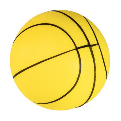 Basketball Squeezies Stress Reliever - Yellow
