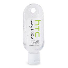 Custom 1.9 fl oz Instant Hand Sanitizer Gel for Keychain Custom 1.9 fl oz Instant Hand Sanitizer Gel for Keychain