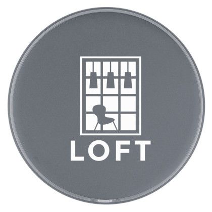 Custom Wireless Phone Charging Pad 2.0 - 10W - Gray Custom Wireless Phone Charging Pad 2.0 - 10W - Gray