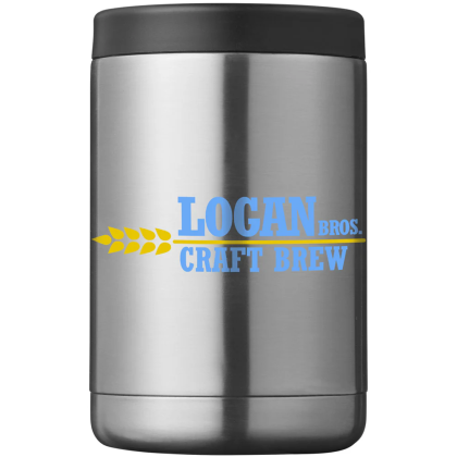 Custom 2-in-1 Stainless Steel Can Cooler-Tumbler 12oz - Stainless