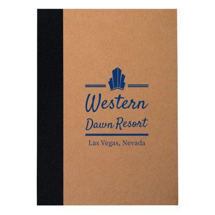 Custom Color-Pop Recycled Memo Book with Imprint - Black Custom Color-Pop Recycled Memo Book with Imprint - Black