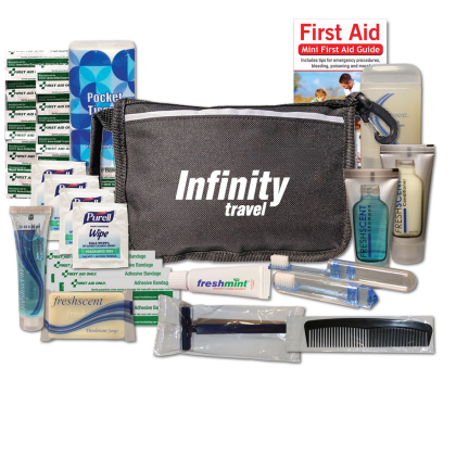 Custom Trek Safe Travel Kit - Black 