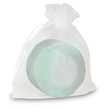 Custom Shower Steamer in Sheer Bag - Reviving Eucalyptus Packaging View Custom Shower Steamer in Sheer Bag - Reviving Eucalyptus Packaging View