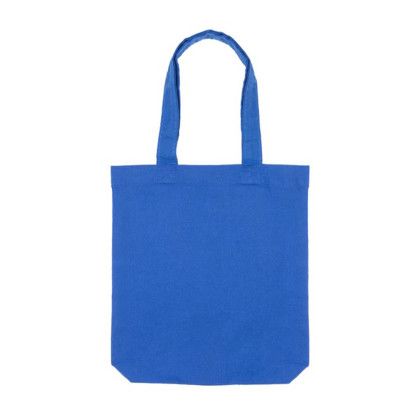 Custom MiniCarry Cotton Tote - Blue Back View 