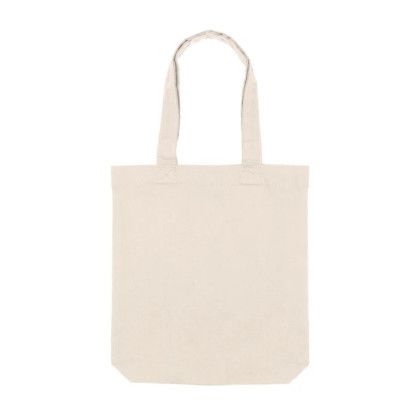 Custom MiniCarry Cotton Tote - Natural Back View 