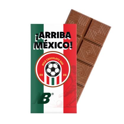 Custom Soccer Three Ounce Wrapper Bar - Mexico