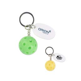 Custom Pickleball with Tag Keychain - All Colors Custom Pickleball with Tag Keychain - All Colors