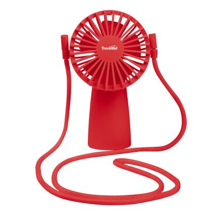 Custom RABS Lanyard Fan - Red