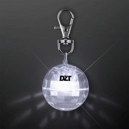 Custom Light Projecting Pet Light and LED Keychain - White Custom Light Projecting Pet Light and LED Keychain - White