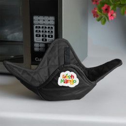 Custom Microwaveable Bowl Buddy - Black 