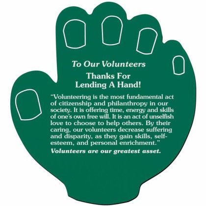 Custom Lend a Hand Jar Opener - Green