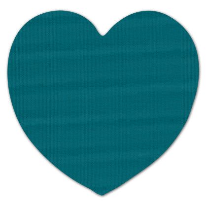 Custom Jumbo Heart Jar Opener - Teal