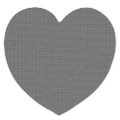 Custom Jumbo Heart Jar Opener - Gray