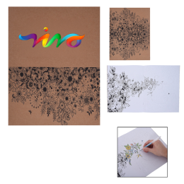 Custom The Art Of Relaxing Adult Coloring Book - Full Color