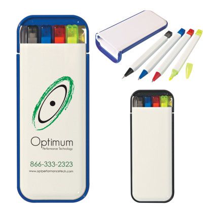 Custom 4-In-1 Writing Set - Full Color - All Colors Custom 4-In-1 Writing Set - Full Color - All Colors