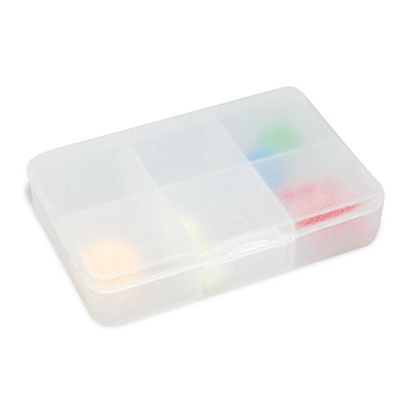 Custom Tablet Tote Pill Box - Translucent Custom Tablet Tote Pill Box - Translucent