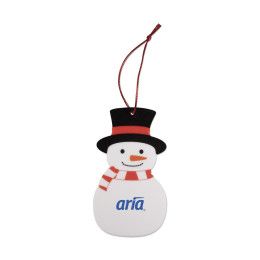 Custom Snowman Ornament
