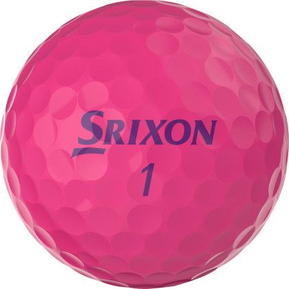 Custom Srixon Soft Feel Golf Balls - 12 Pack - Pink Ball Custom Srixon Soft Feel Golf Balls - 12 Pack - Pink Ball