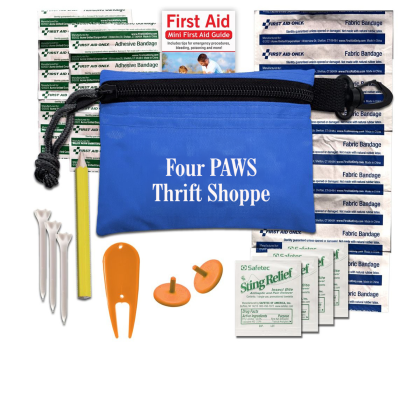 Custom Caddy Companion Golf Kit - Blue 