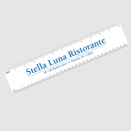 Custom Ruler, Coloring with Farm Pictures - Front View 