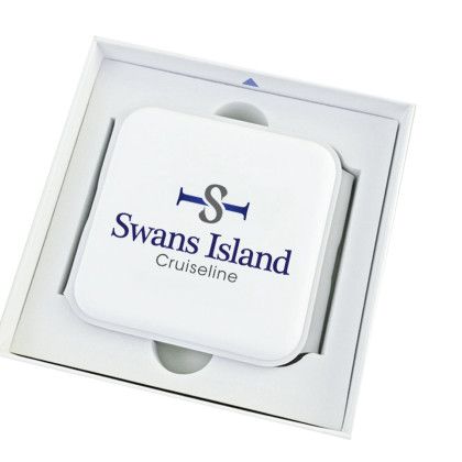 Custom 3-in-1 Travel Charger - White Custom 3-in-1 Travel Charger - White