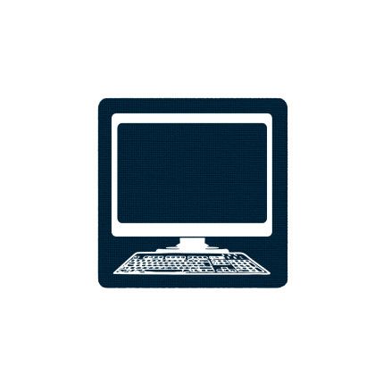 Custom Computer Jar Opener - Navy Blue