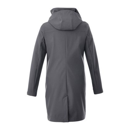 Custom Women's MANHATTAN Softshell Jacket - Back view