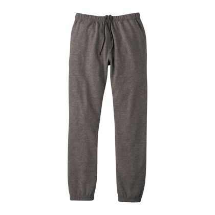 Custom Women's RUDALL Fleece Pant - Heather Dark Charcoal Front view