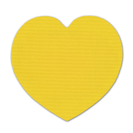 Custom Health & Happiness Heart Jar Opener - Yellow Custom Health & Happiness Heart Jar Opener - Yellow
