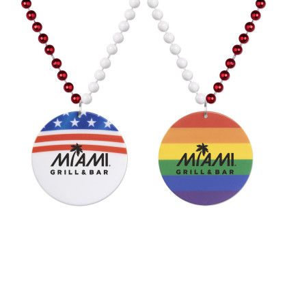 Custom Patriotic/Pride Medallion Beads Custom Patriotic/Pride Medallion Beads