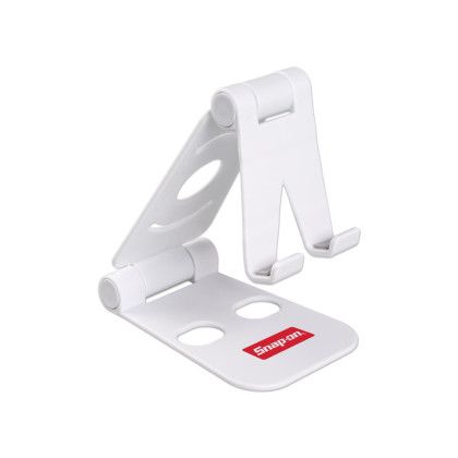 Custom Foldable Desk Phone Holder - White Custom Foldable Desk Phone Holder - White